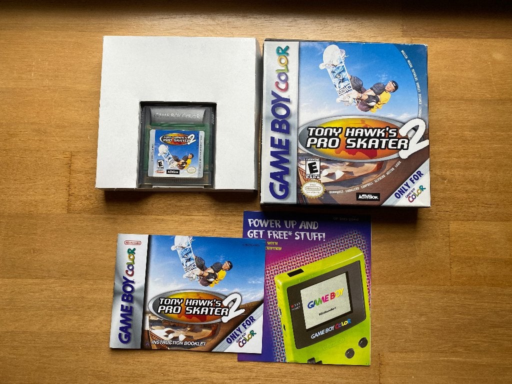 Tony hawk pro skater 2 gameboy, Avontuur en Actie, 1 speler, Ophalen of Verzenden, Zo goed als nieuw