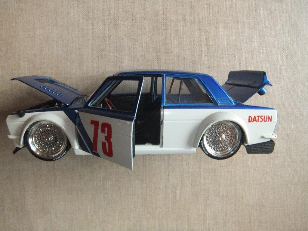 modelauto, 1973, Datsun 510,, Ophalen of Verzenden, Gebruikt, Auto, Jada