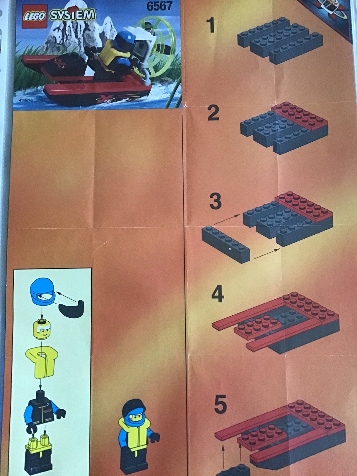 Lego instructieboekje 6567, Ophalen of Verzenden, Zo goed als nieuw
