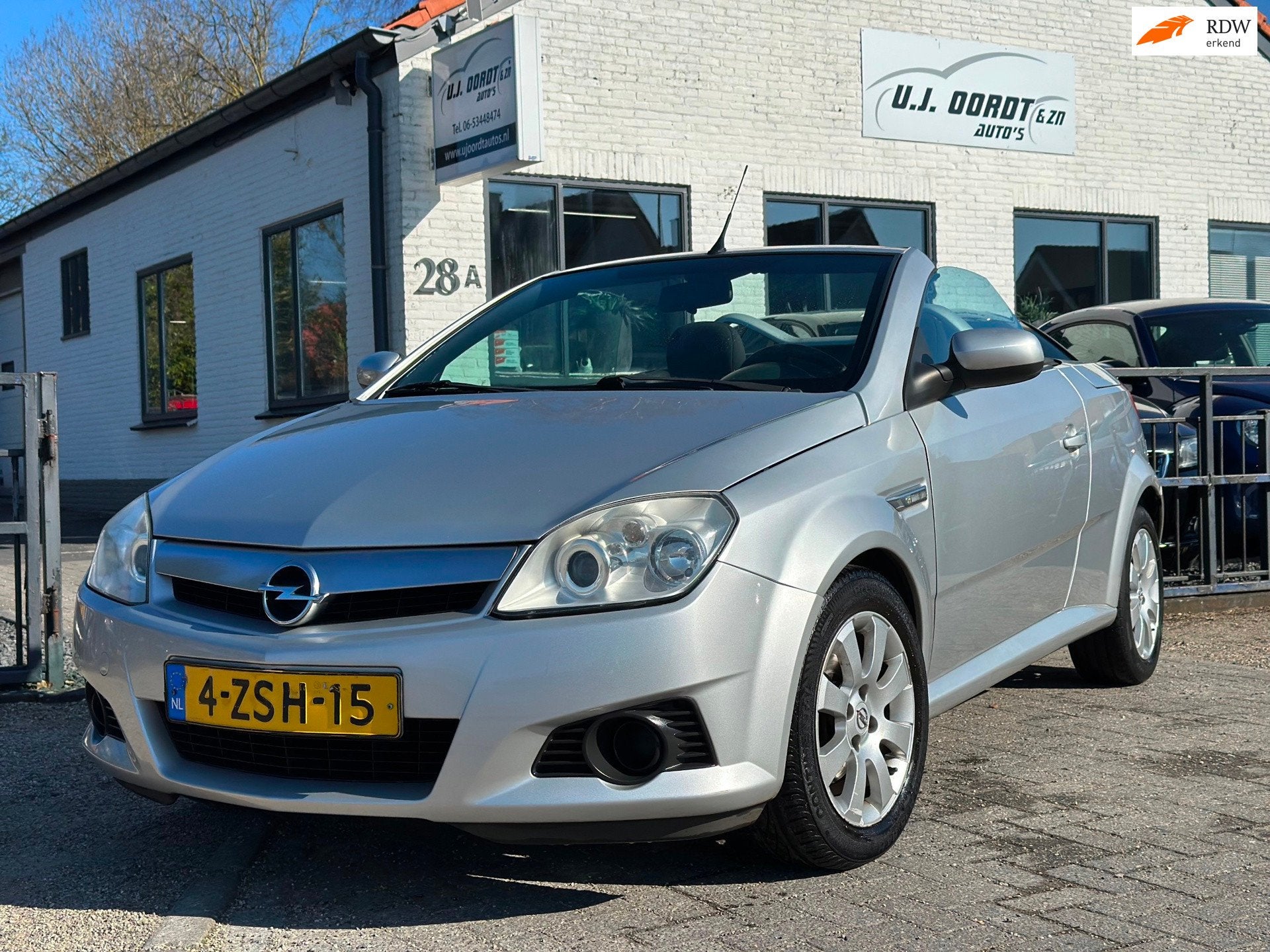 Opel Tigra TwinTop 1.4-16V Enjoy nette staat!, Voorwielaandrijving, Gebruikt, 4 cilinders, Cabriolet