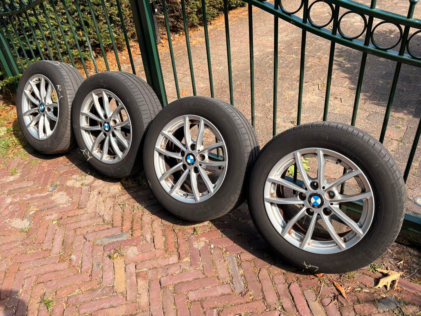 BMW F20 F22 1 serie, 2 serie velgenset 16” style 378, Ophalen, 16 inch, 205 mm, Zomerbanden