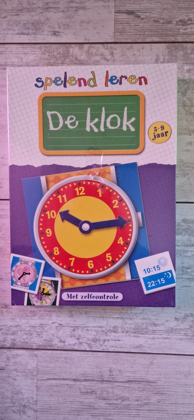 Spelend leren klokkijken - nieuw, Ophalen of Verzenden, Nieuw