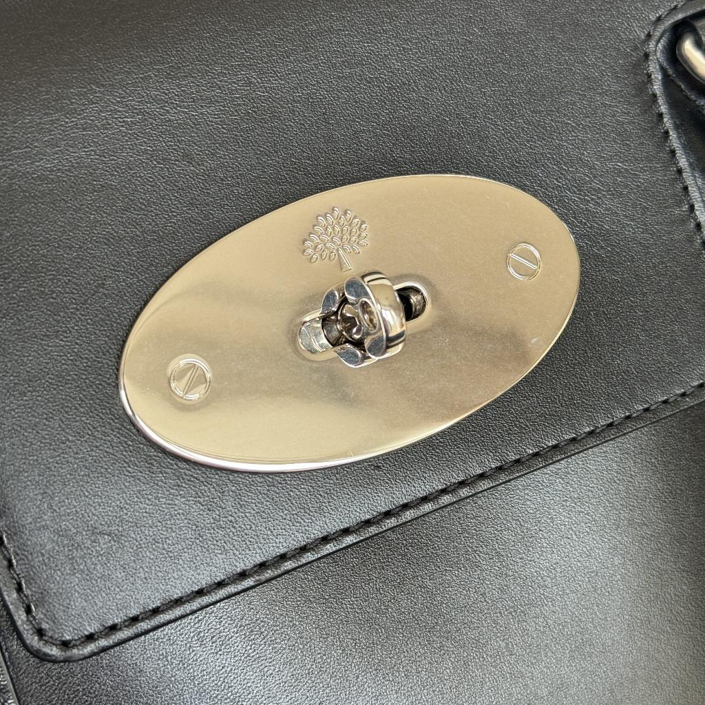 Mulberry east west bayswater zwart kalfsleer schoudertas sac image 7
