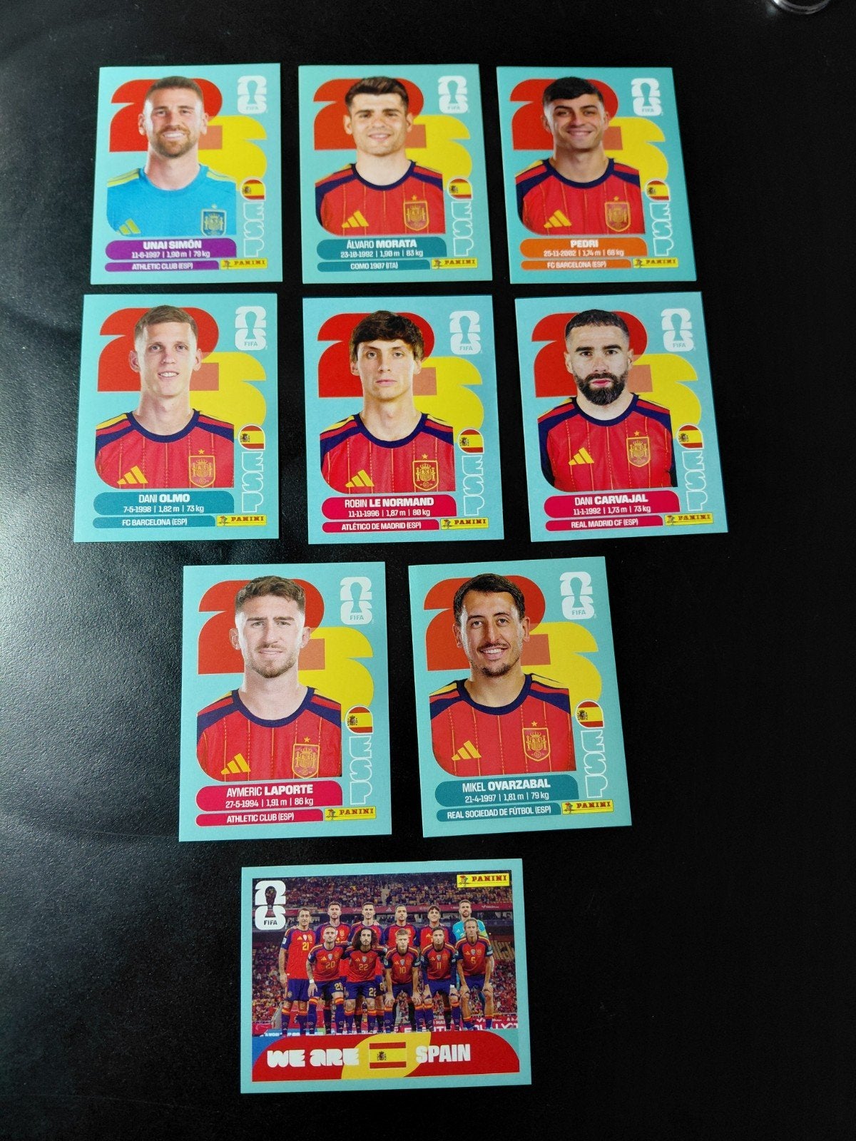 Spanje (panini wk 2026 stickers) pedri/olmo, Ophalen of Verzenden, Nieuw, Buitenlandse clubs, Poster, Plaatje of Sticker