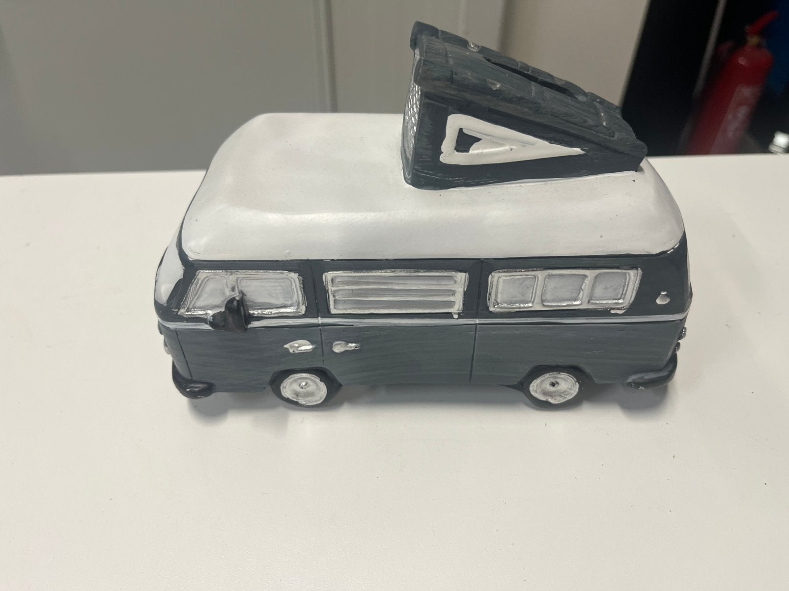 Volkswagen LT ? Camper spaarpot zeer mooi, Ophalen of Verzenden, Zo goed als nieuw, Steen, Aardewerk of Keramiek, Vervoermiddel