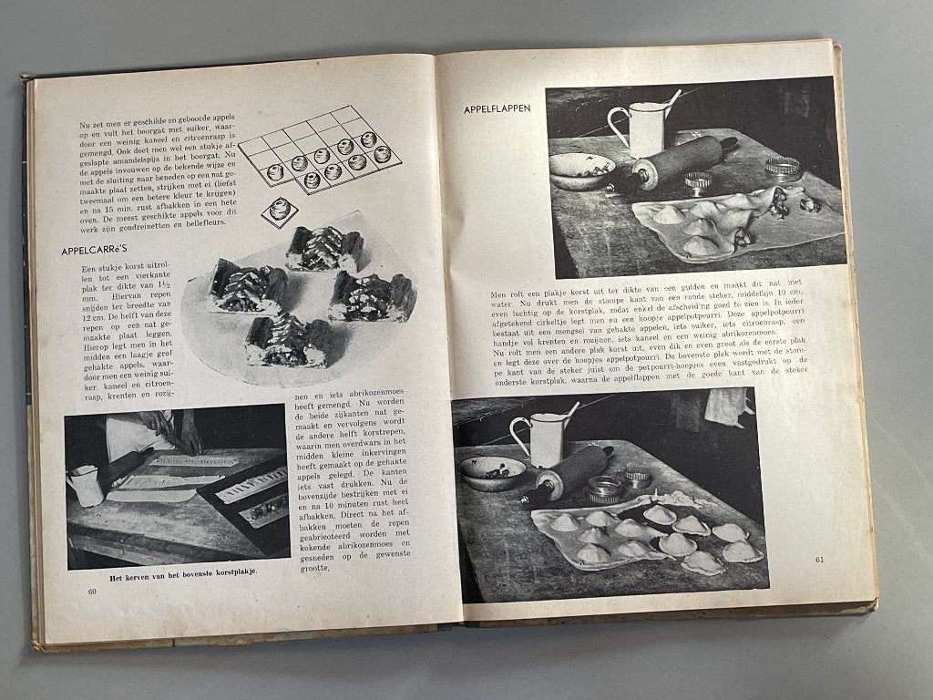 Banketbakkersvakboek voor het gemengd bedrijf 4e druk 1947. , Ophalen of Verzenden, Gelezen, Taart, Gebak en Desserts