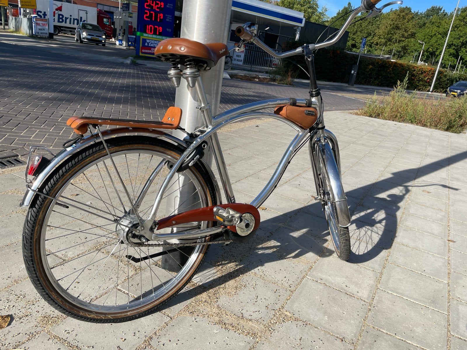 Unieke Sparta Silver Bullet Cruiser (Nexus-7 | Blikvanger!, Ophalen, Cruiser, Aluminium, Zo goed als nieuw