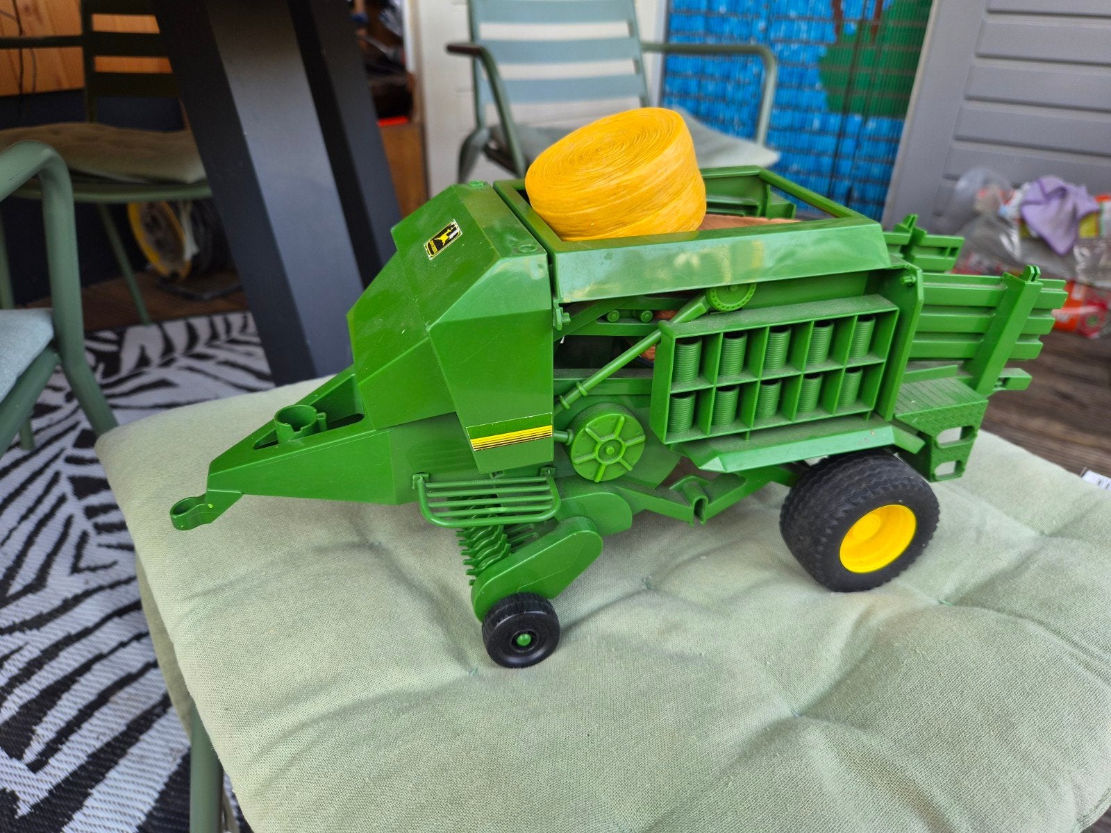 bruder John Deere Balenpers, Ophalen of Verzenden, Gebruikt