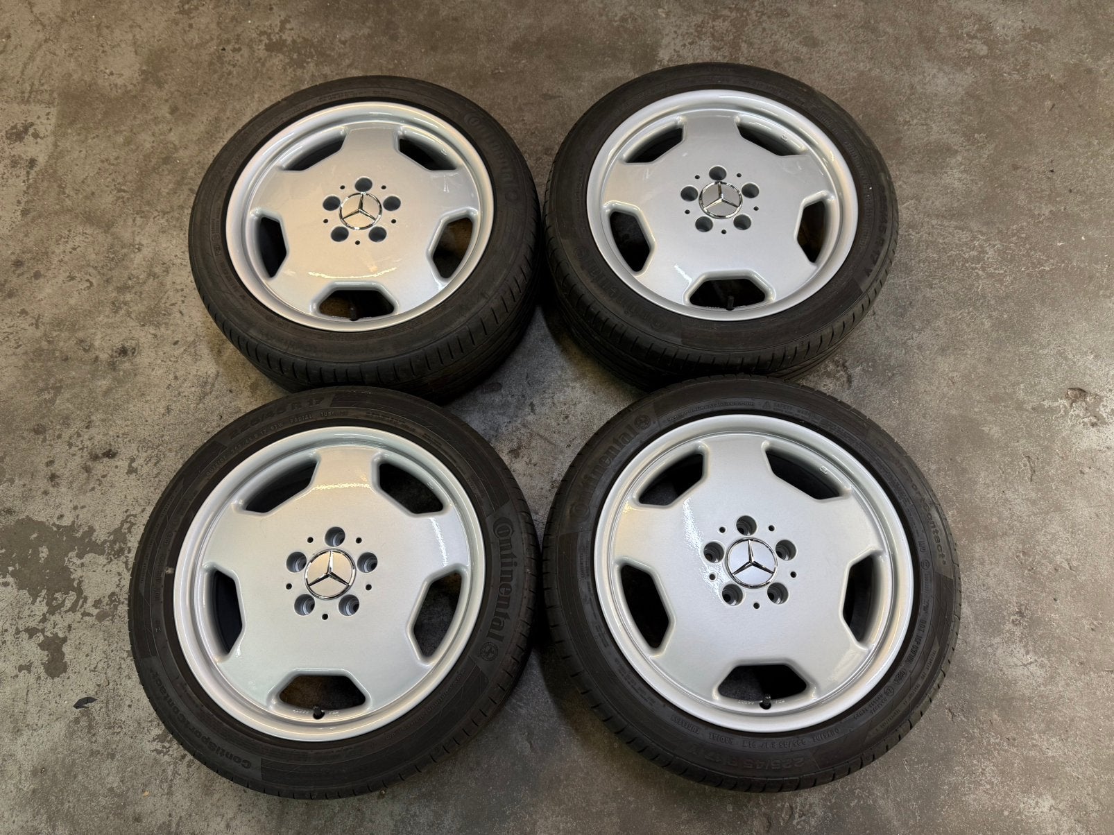 ✅ 17 inch IntraAMG Monoblock velgen 5x112 W124 W201 W208 202, Auto-onderdelen, Gebruikt, Banden en Velgen, 17 inch, Ophalen of Verzenden