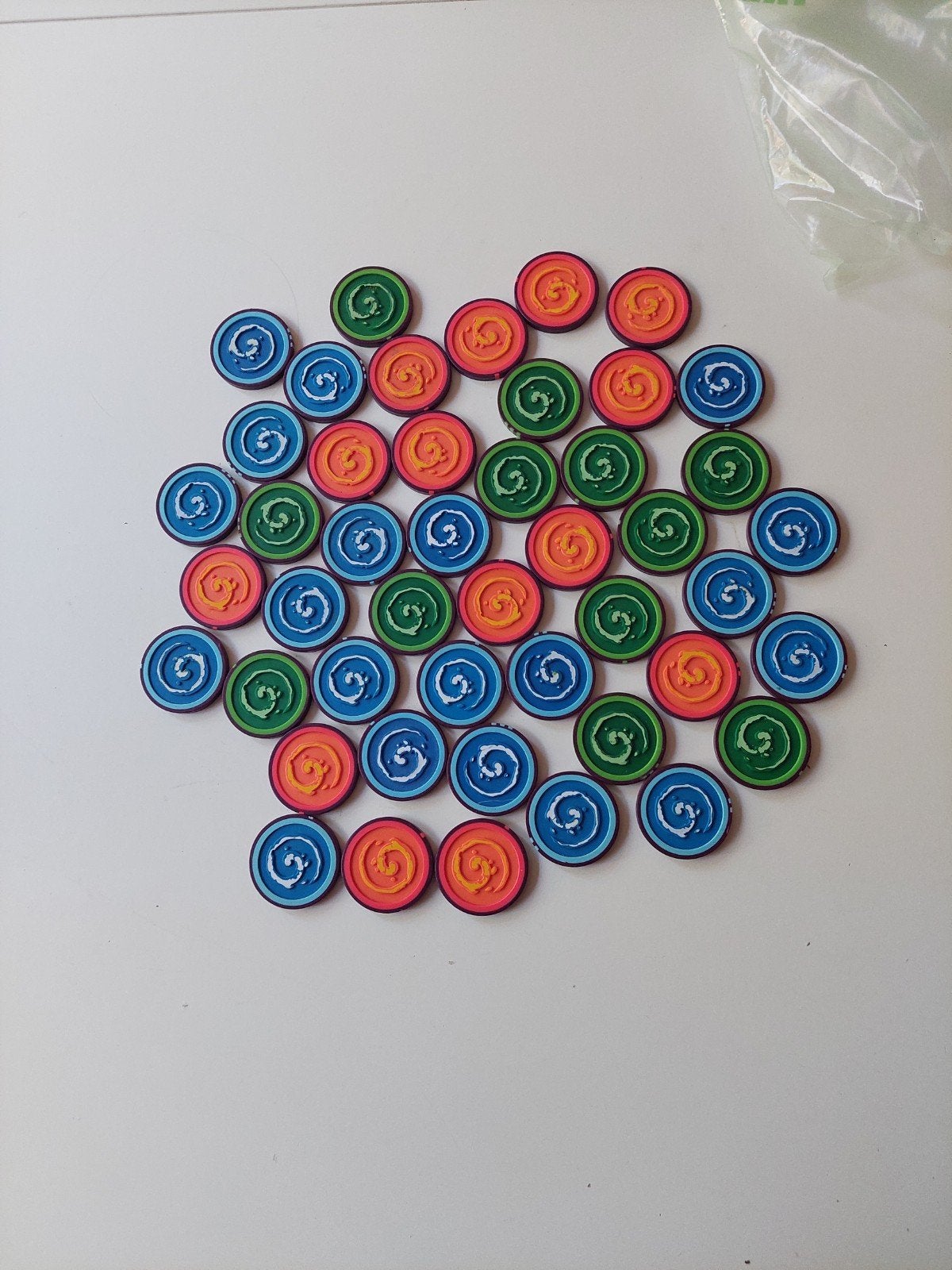 45 Dungan munten C1000 - Verzamelaarsitem / Speelgoed, Verzamelen, C1000, Ophalen of Verzenden