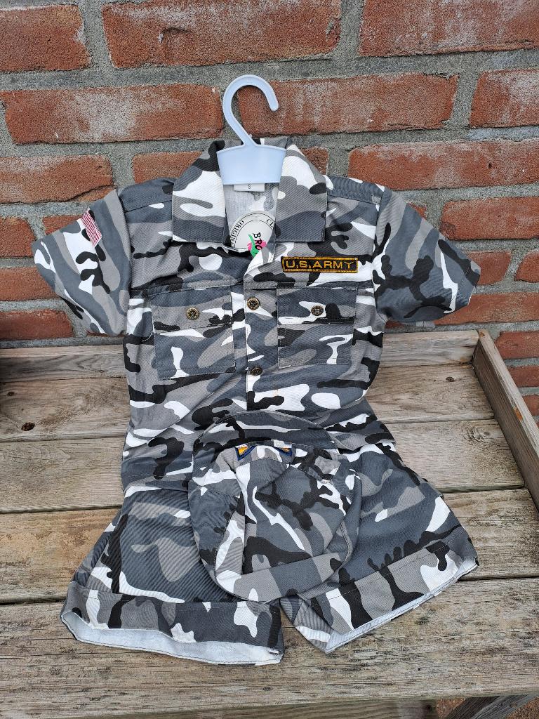 Peuter legerpakje, Ophalen, Nieuw, 104 of kleiner, Jongen of Meisje