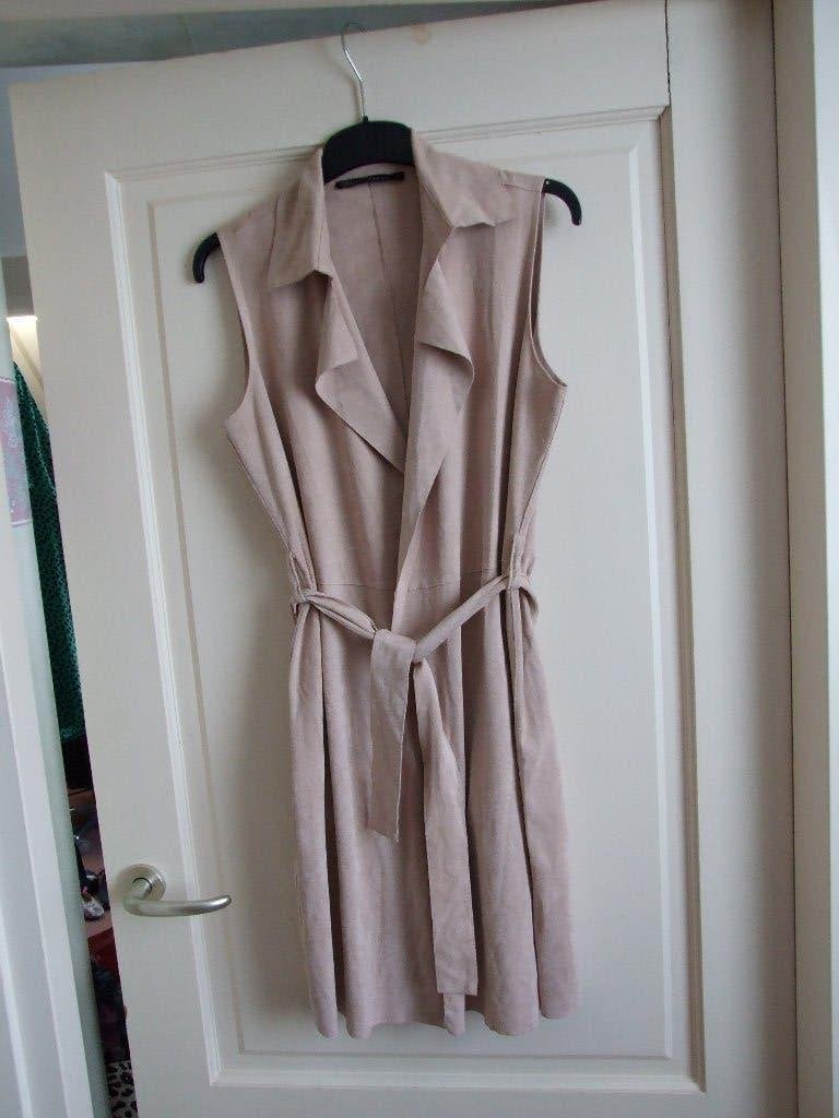 Steps zgan lange gilet met knoopceintuur L/40, Maat 38/40 (M), Overige kleuren, Ophalen of Verzenden, Zo goed als nieuw
