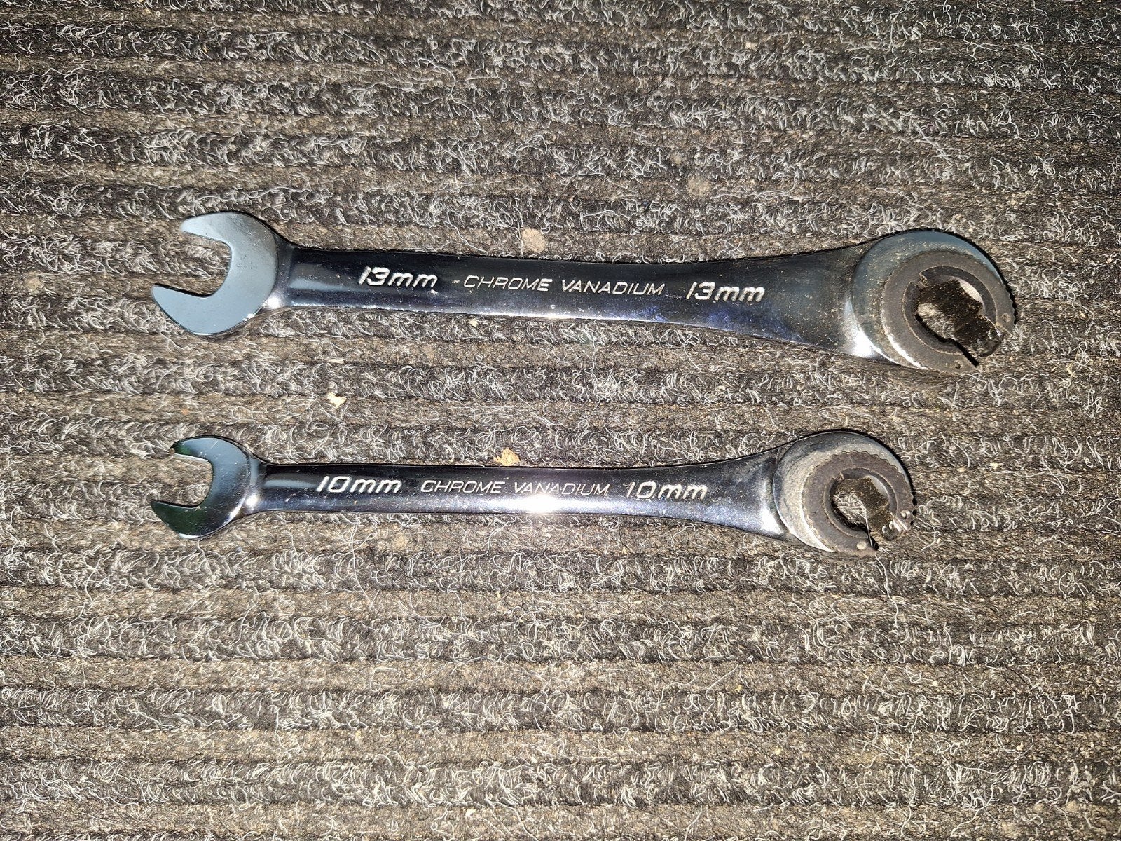 Remleiding Ratelsleutels / Open Ringratelsleutels 10&13 mm, Auto diversen, Ophalen of Verzenden