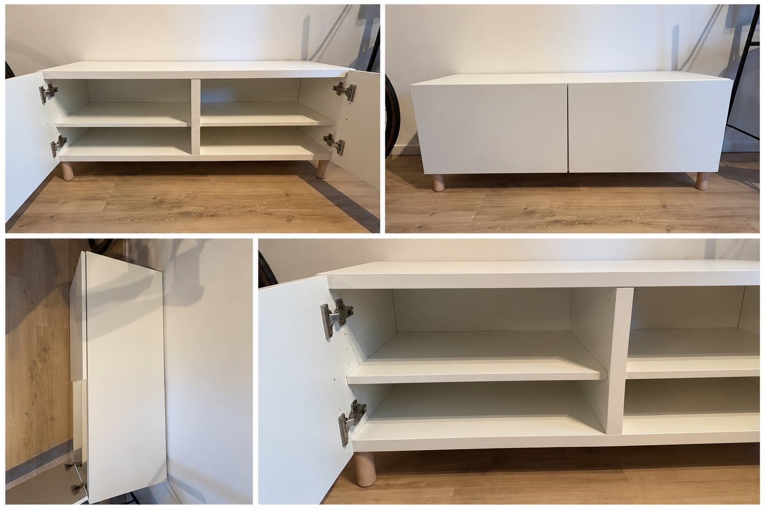 IKEA BESTA TV Meubel, Huis en Inrichting, Ophalen, 100 tot 150 cm, Zo goed als nieuw, Minder dan 100 cm