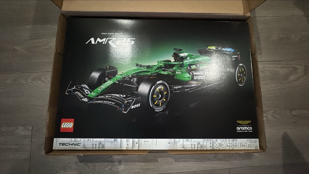 Lego Technic 42240 Aston Martin Aramco AMR25 F1 auto NIEUW, Lego, Nieuw, Ophalen of Verzenden, Technic
