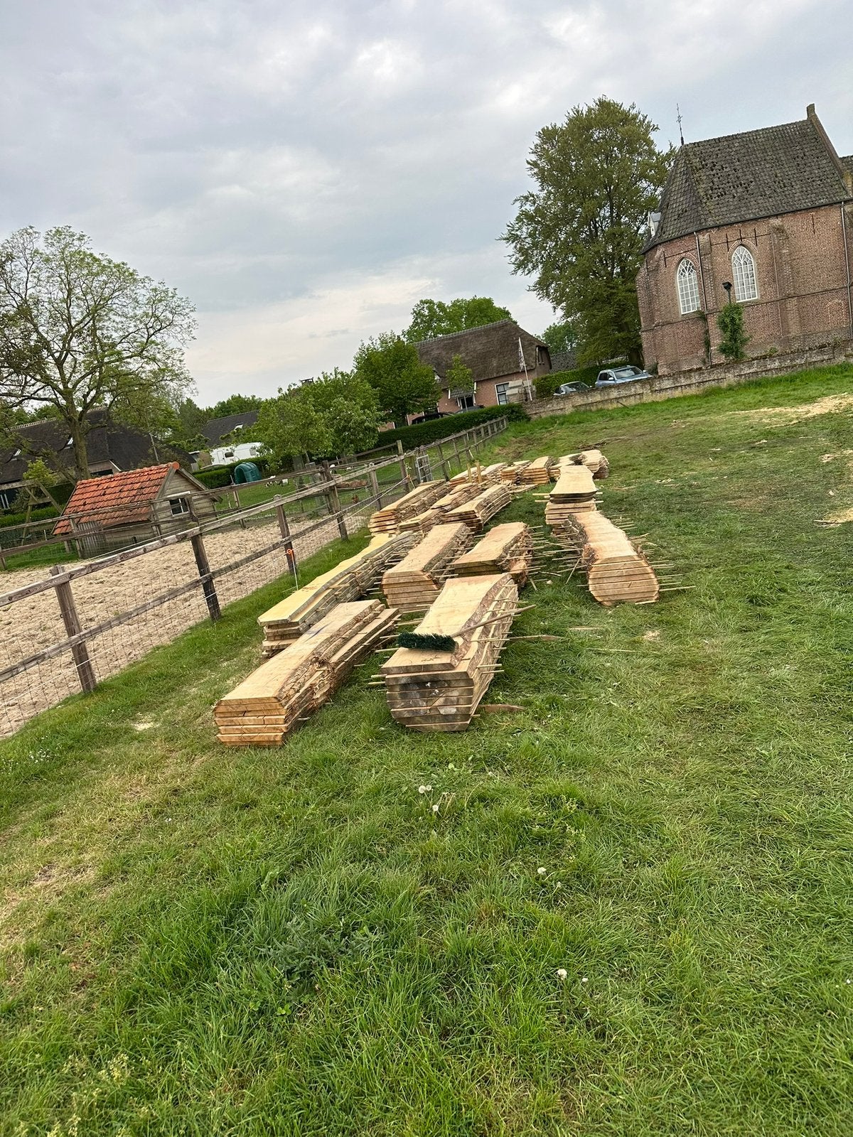 Hele mooi eiken en paar beuken . Schaaldelen!, Ophalen of Verzenden, Zo goed als nieuw