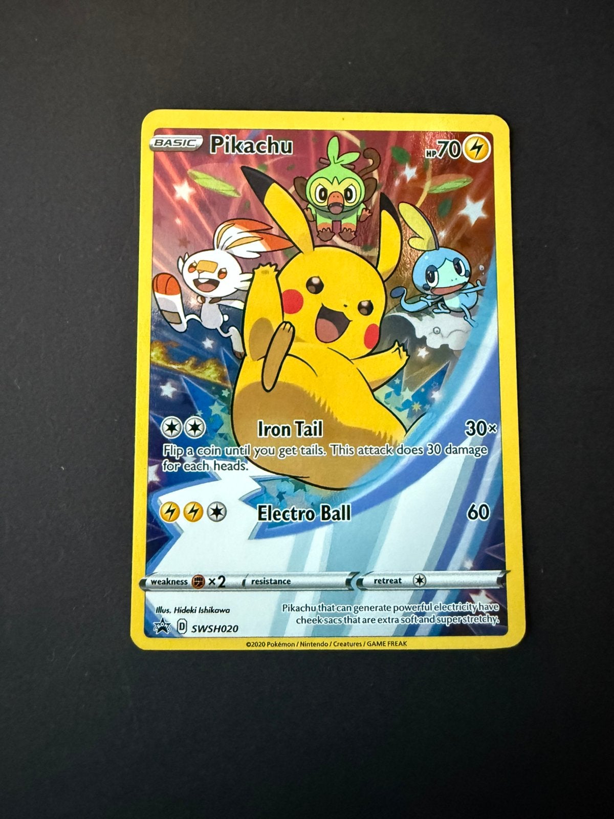 SWSH 020 Pikachu promo, Ophalen of Verzenden, Nieuw, Losse kaart