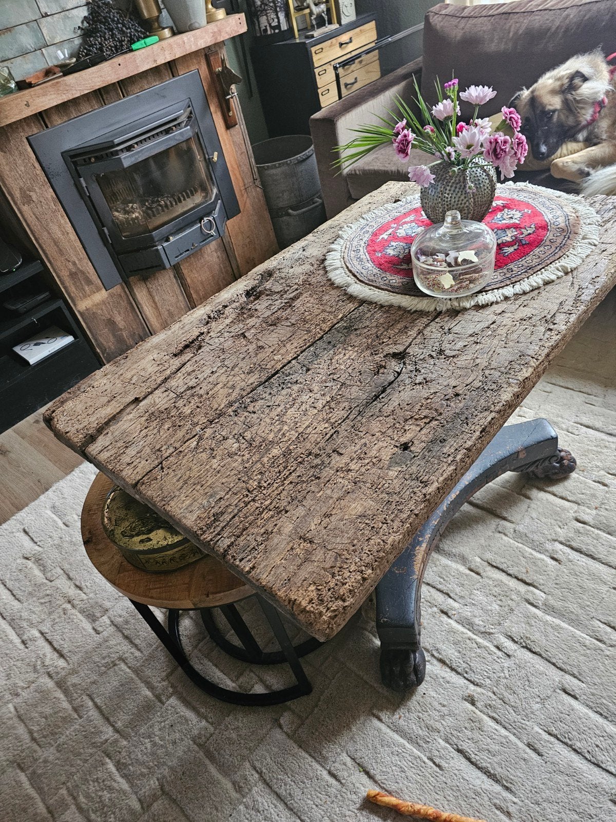 Leuke oude tafel eiken, Ophalen