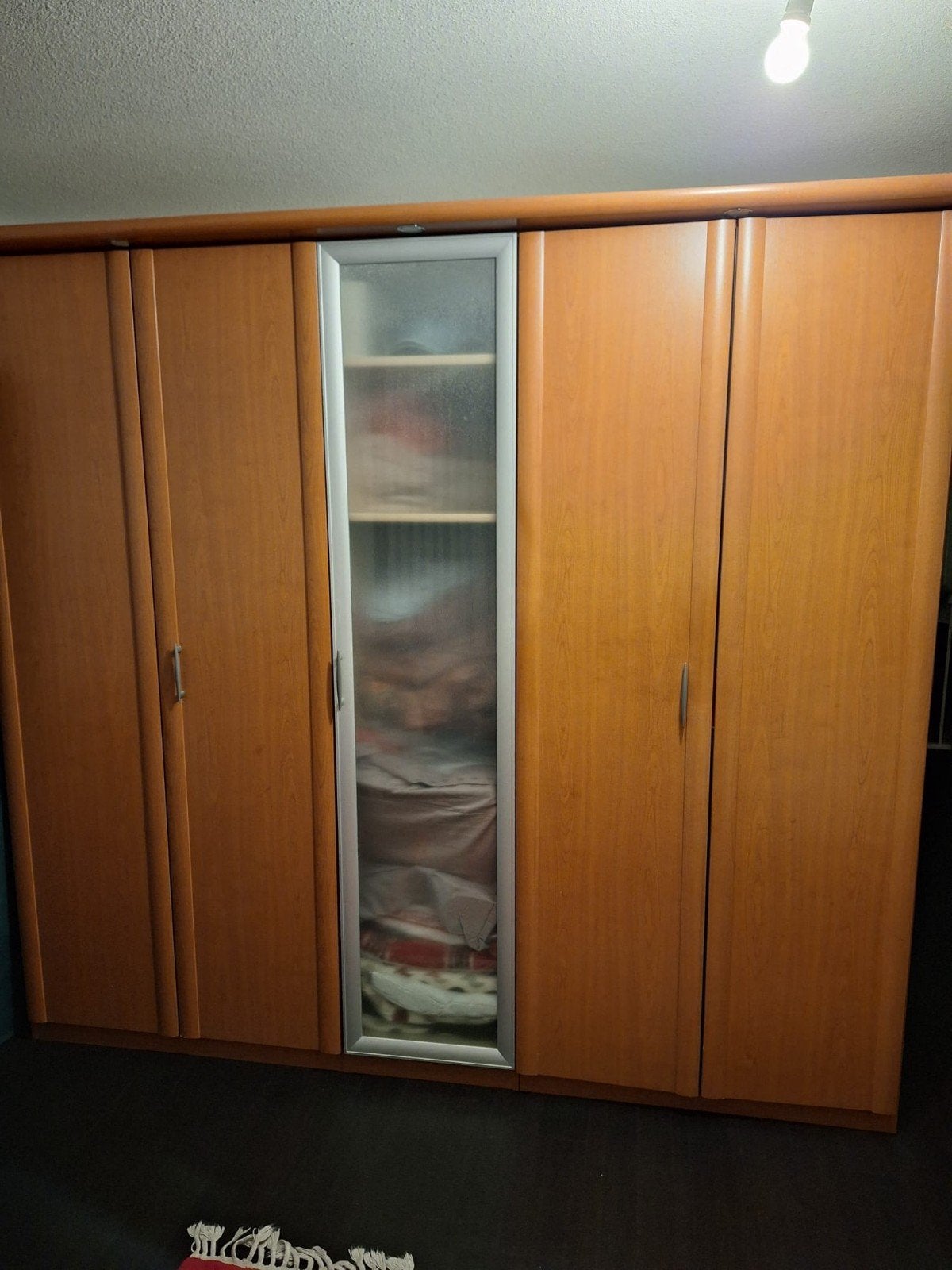 complete slaapkamer kledingkast + bed, Ophalen, Gebruikt, 200 cm of meer, 200 cm of meer