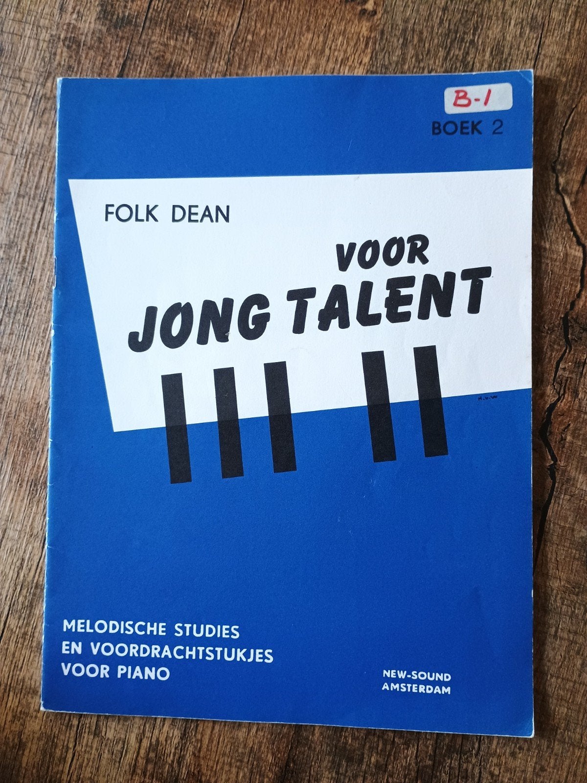 Folk Dean - Jong Talent - Dl 2 - Piano, Gebruikt, Les of Cursus, Ophalen of Verzenden, Piano