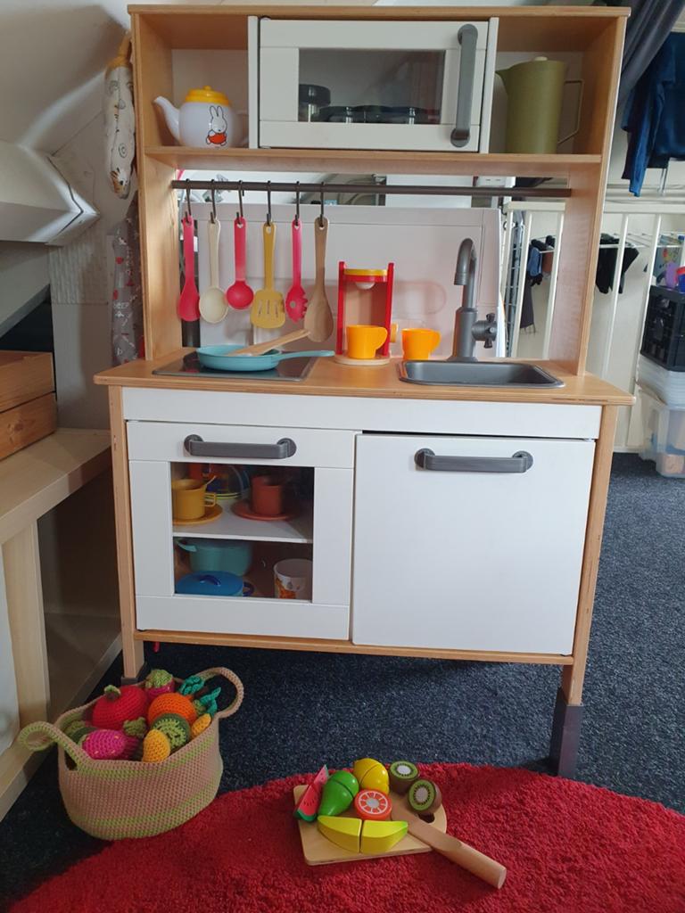 IKEA speelkeuken met veel accessoires, Ophalen, Hout, Speelkeuken