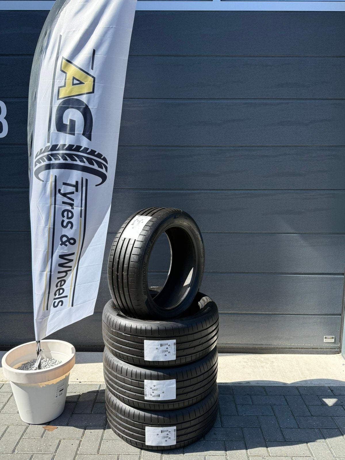 4x 205 50 R17 93W Hankook ion evo XL EV 205 50 17, Nieuw, 17 inch, Band(en), Personenwagen