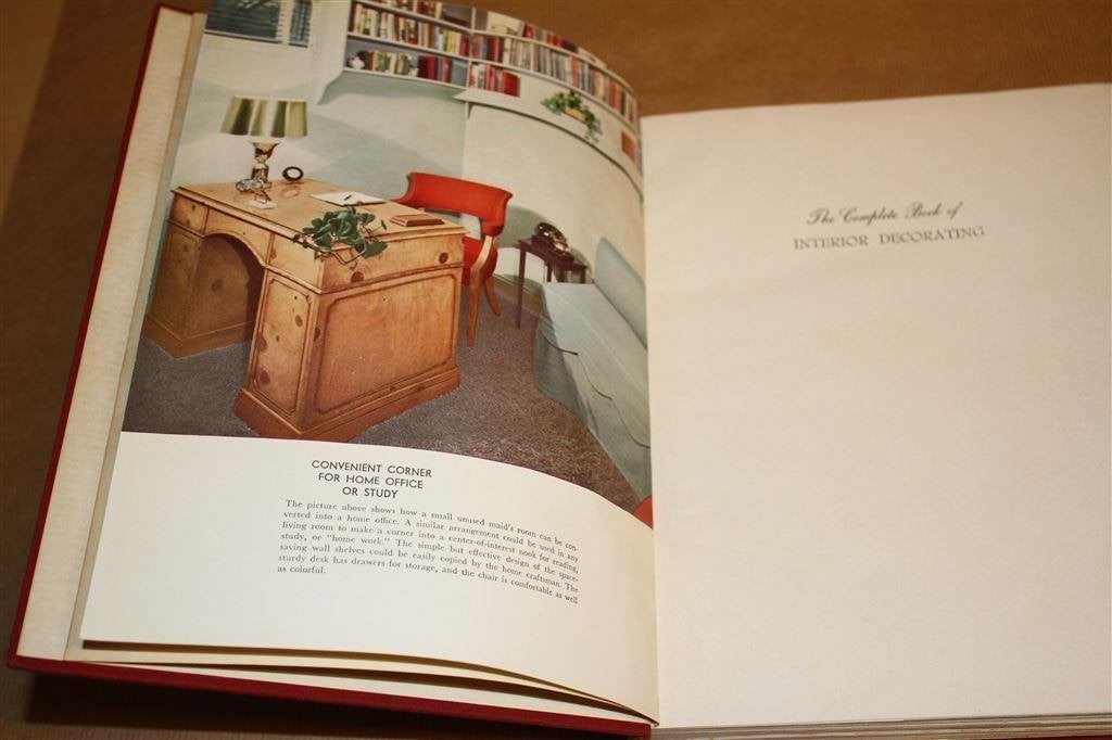 The complete book of interior decorating. Interieurdecoratie, Boeken, Ophalen of Verzenden, Gelezen, Interieur en Design