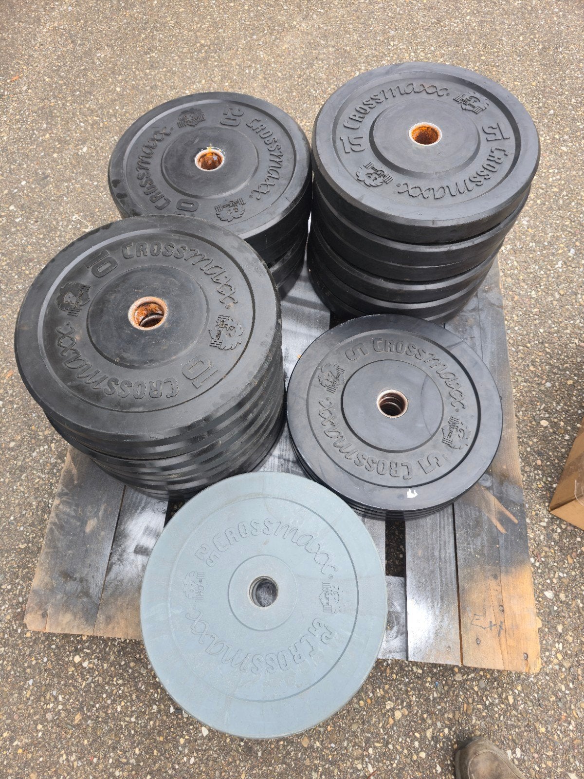 crossmaxx bumper plates, Ophalen, Gebruikt