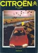 Citroen CX incl Pallas, GTI, Visa, GSA brochure/auto folder, Ophalen of Verzenden, Zo goed als nieuw, Citroën