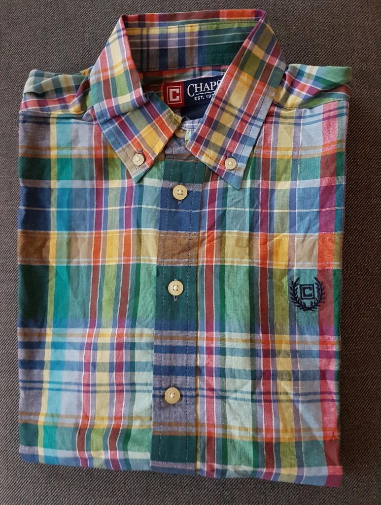 Maat 140/146 Geruit overhemd Chaps Ralph Lauren NIEUW a, Overhemd of Blouse, Nieuw, Ophalen of Verzenden, Chaps by Ralph Lauren