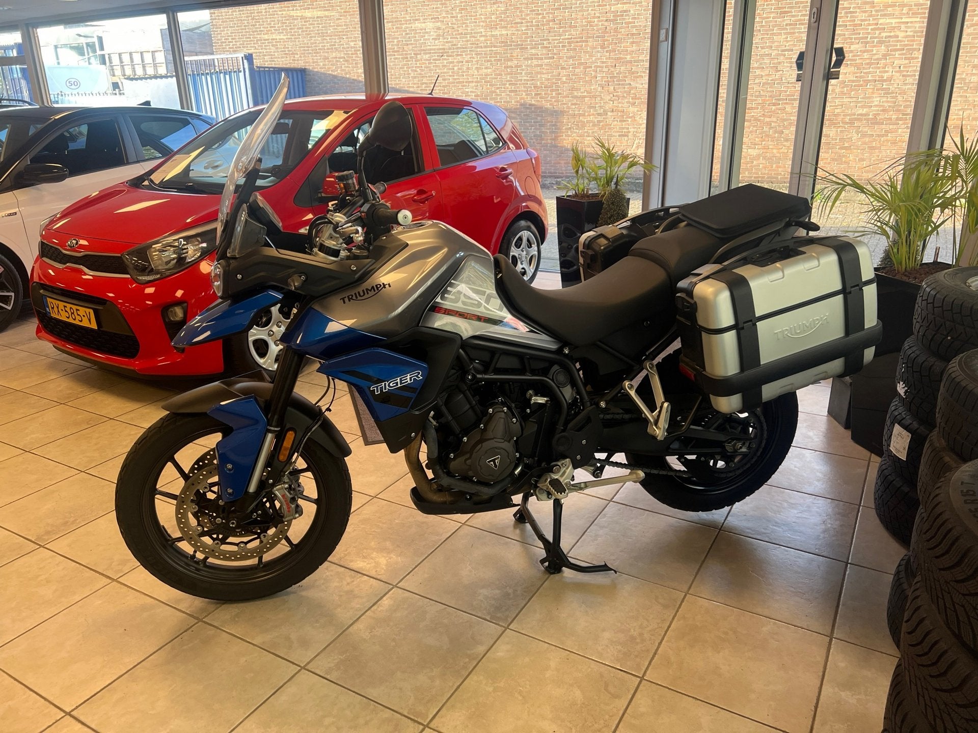 Triumph All-Road Tiger 850 Sport, Motoren, 888 cc, ABS, Meer dan 35 kW, Toermotor