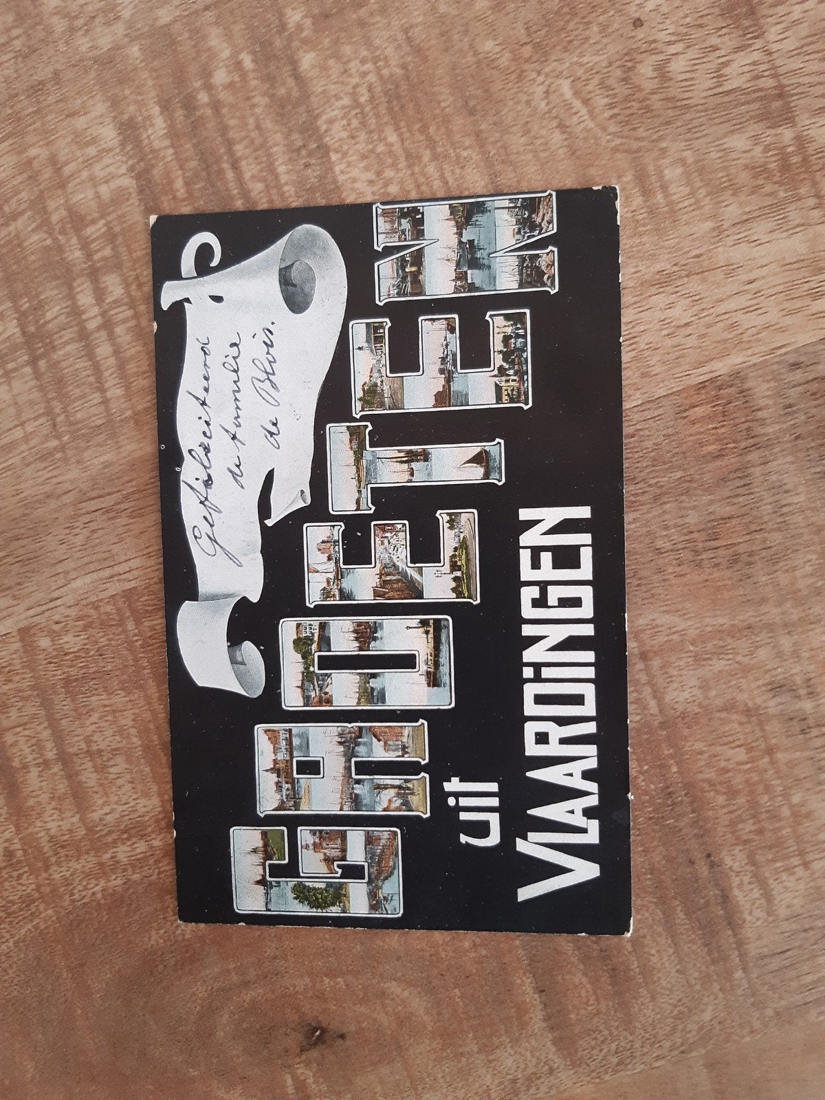 Ansichtkaart Vlaardingen 1906, Verzamelen, Ophalen of Verzenden