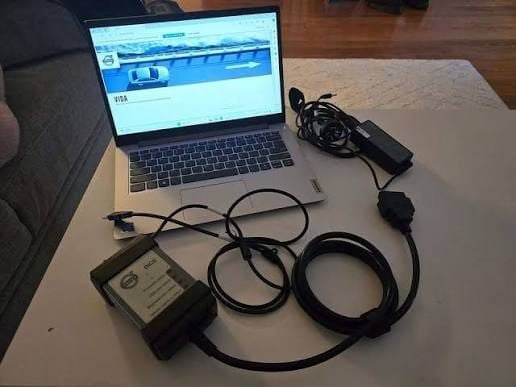 Volvo VIDA 2014D Diagnoseset met Volvo Dice, Auto diversen, Ophalen of Verzenden, Zo goed als nieuw