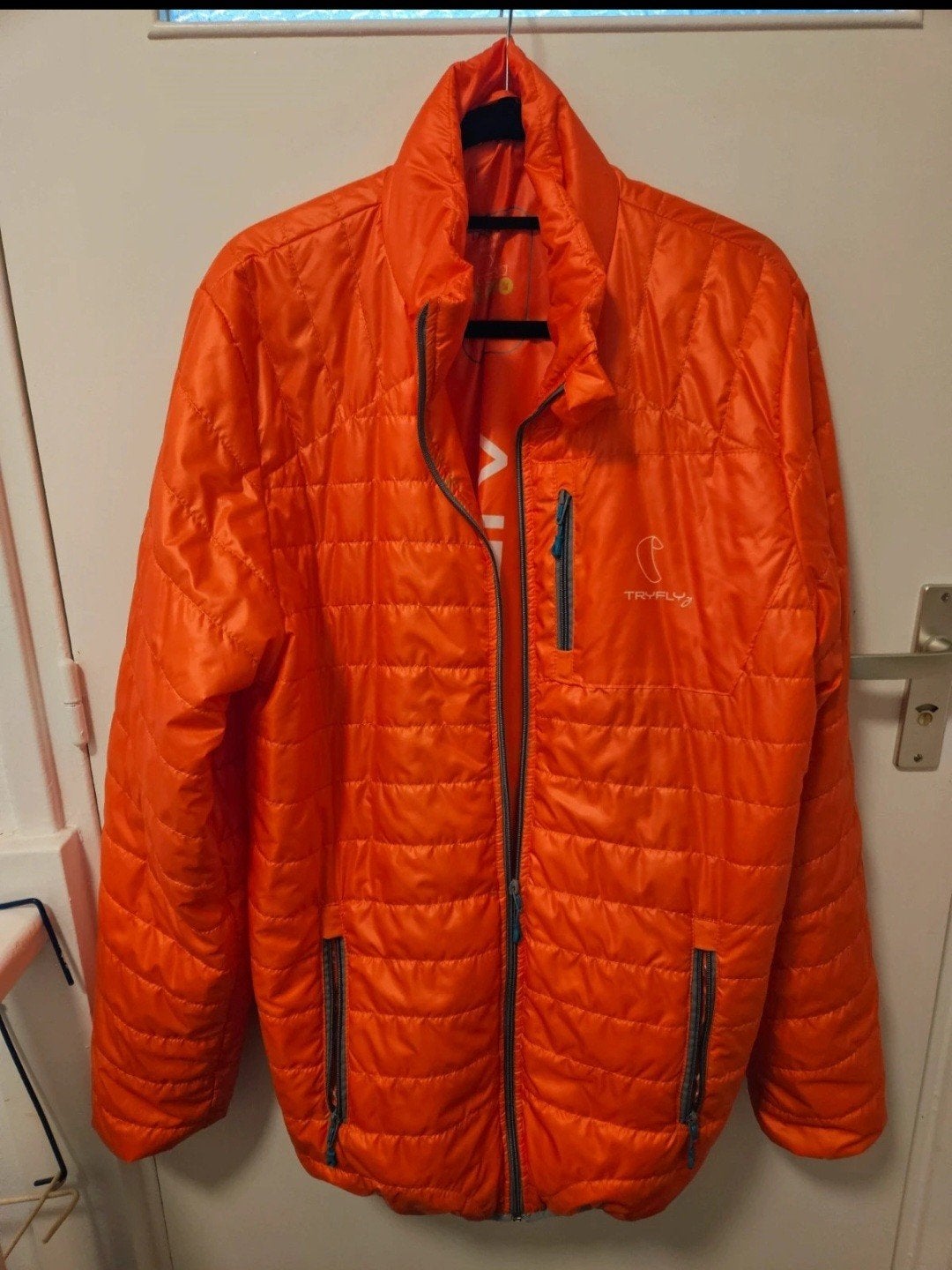 winterjas, Nieuw, Oranje, Ophalen of Verzenden, Maat 46 (S) of kleiner