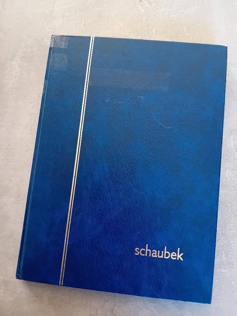 Schaubek album Frankrijk 1900/1999 Uitzoek partij, Verzenden, Gestempeld