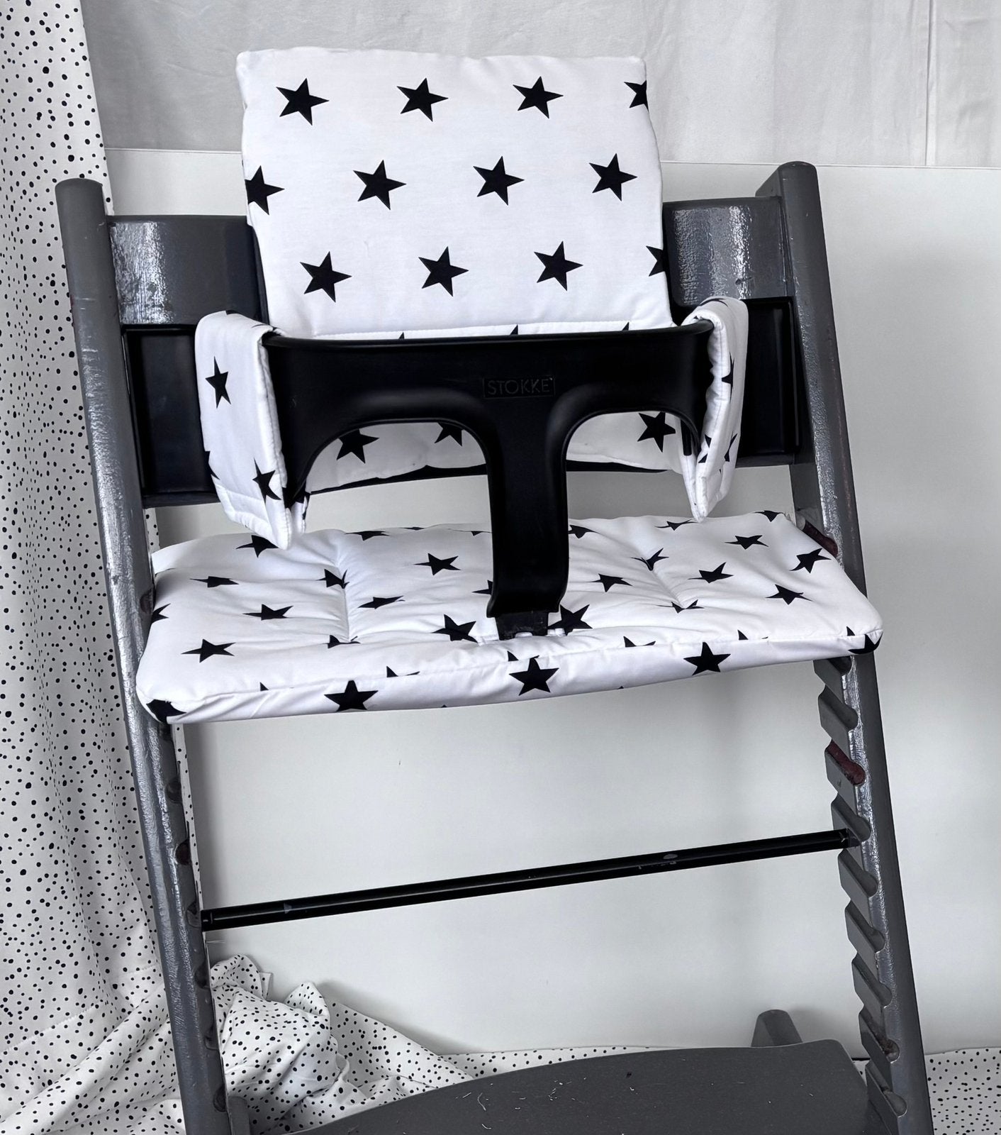 Nieuwe kussenset voor Tripp Trapp stoel van Het Stofnestje, Stoelverkleiner, Info@hetstofnestje.nl, Het Stofnestje, Meegroeistoel