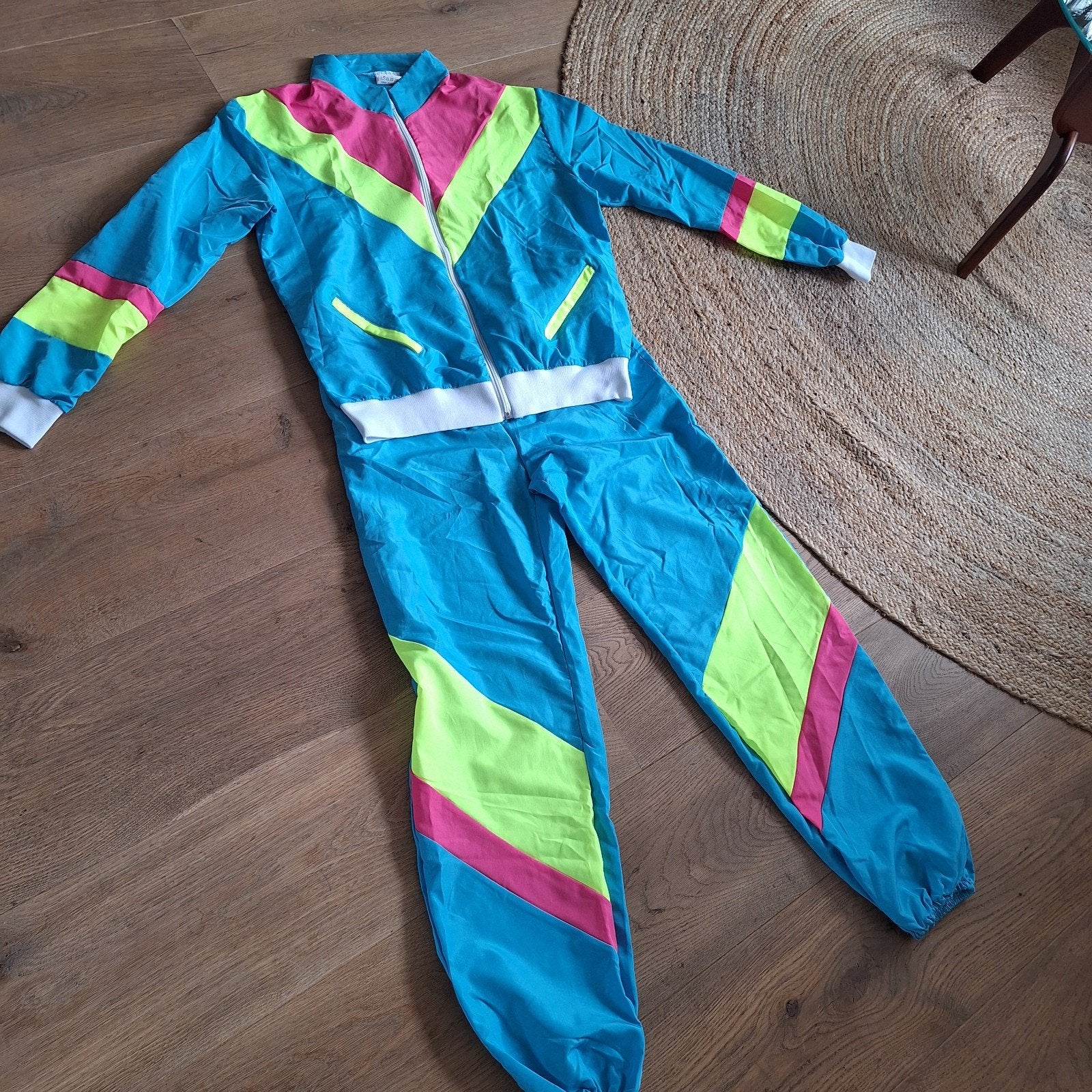 fout trainingspak 80's 90's retro gabber L, Maat 42/44 (L), Kleding, Boland, Verzenden