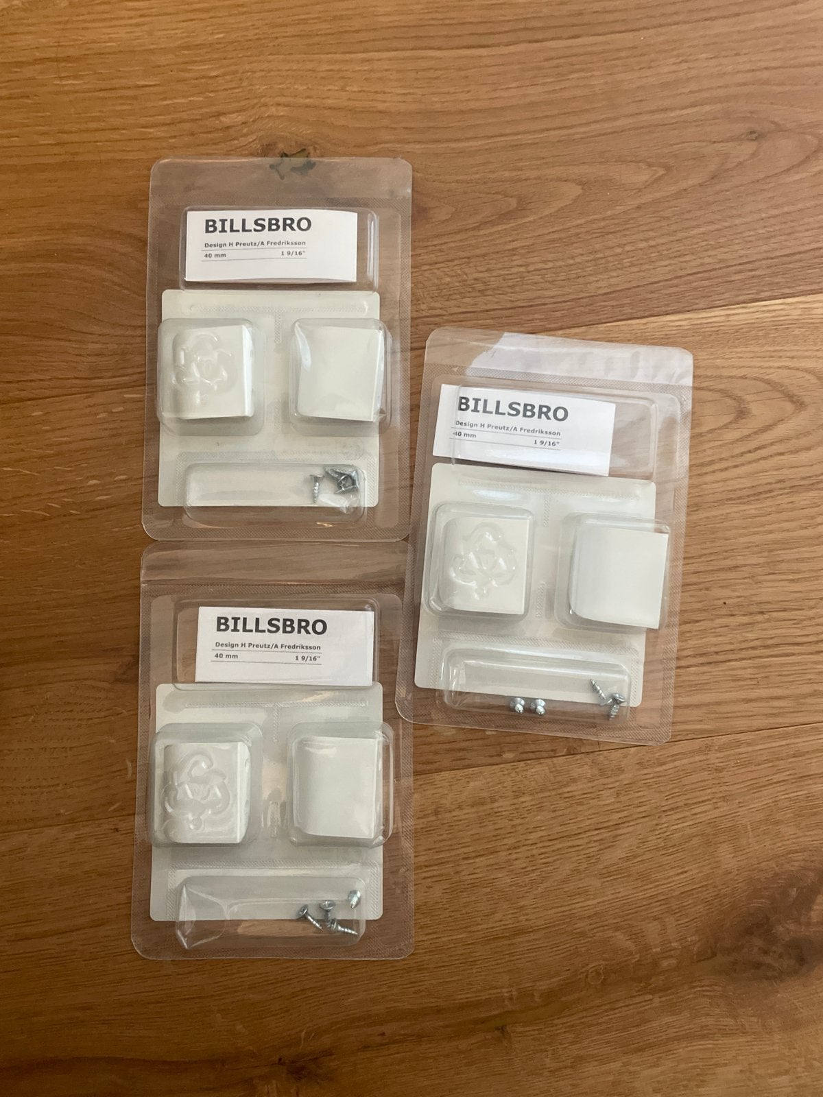 3x BILLSBRO Handvaten - Nieuw in verpakking, Ophalen of Verzenden, Nieuw, Minder dan 50 mm, Overige typen