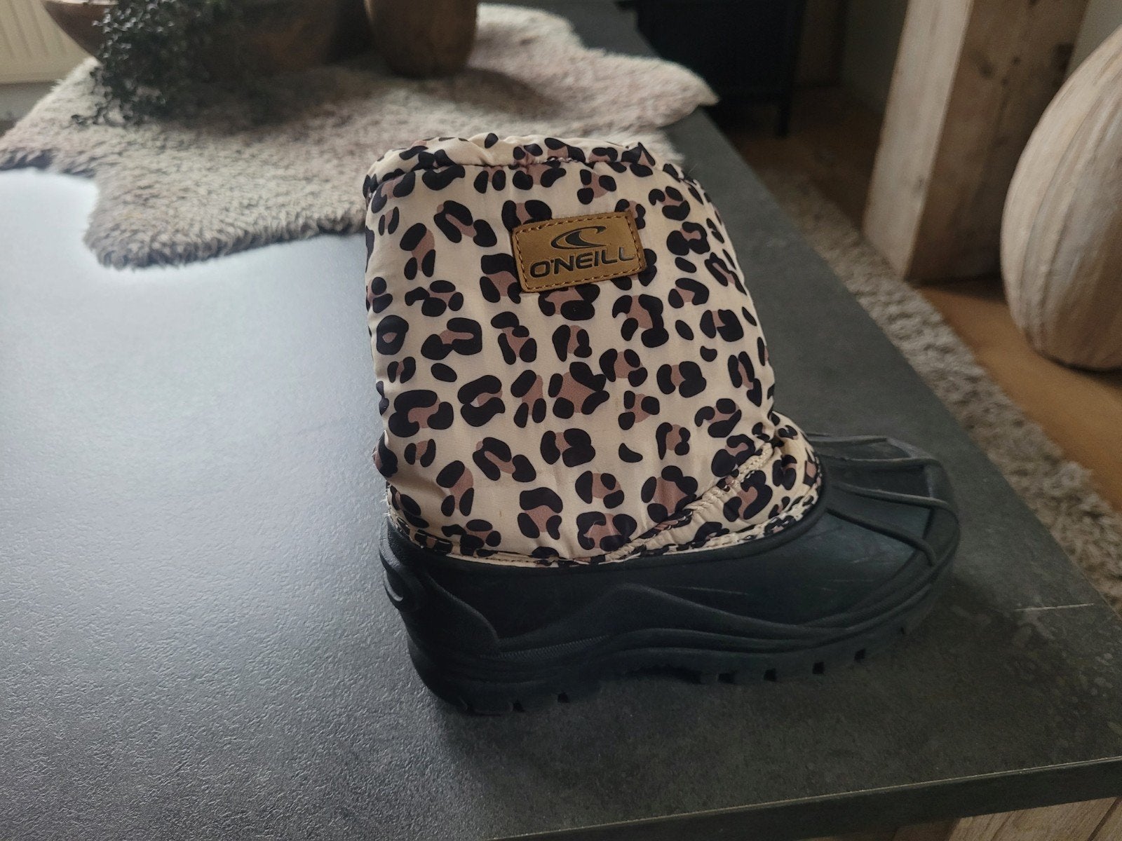 O'Neill Snowboots met Luipaardprint - Maat 32, Ophalen, Bruin, Snowboots, O'Neill