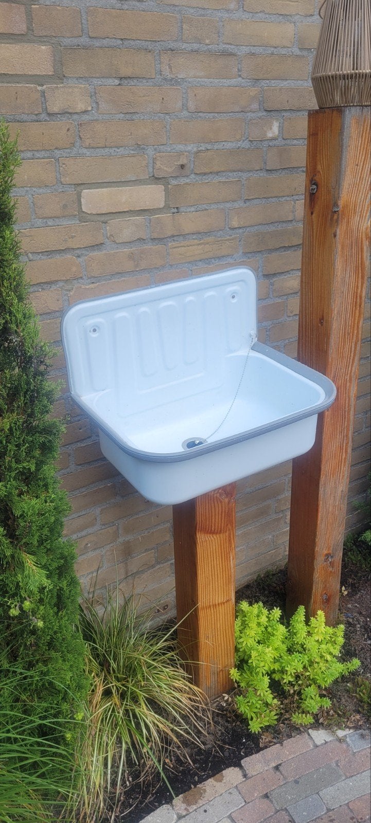 zgan Wasbak/spoelbak, Ophalen, Zo goed als nieuw, Wastafel