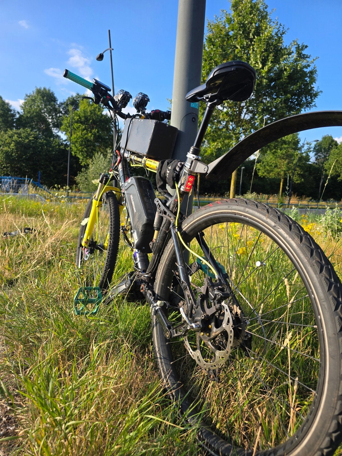 Custom Elektrische  bike Fully (Bafang 750W), Ophalen of Verzenden, Zo goed als nieuw, Overige merken