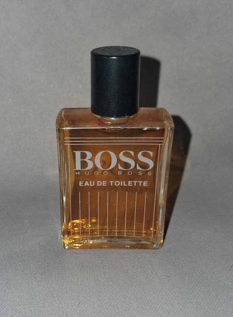 Volle parfum mini - hugo boss, Boss 10 ml, Ophalen of Verzenden, Zo goed als nieuw, Miniatuur, Gevuld