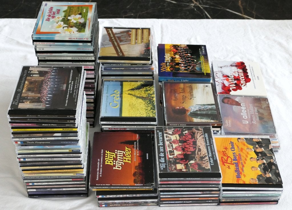 Partij cd's Religie, van alles wat 130 stuks, Ophalen, Zo goed als nieuw, Gospel