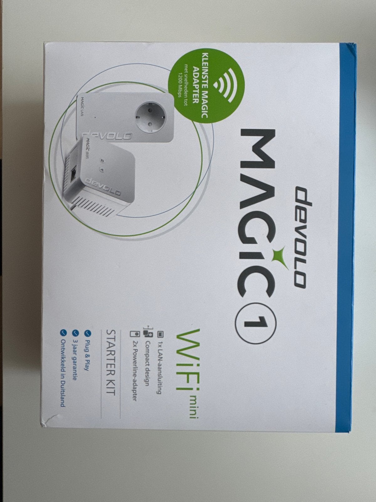 Devolo Magic 1 WiFi mini Starter Kit - Powerline Adapter, Ophalen, Zo goed als nieuw