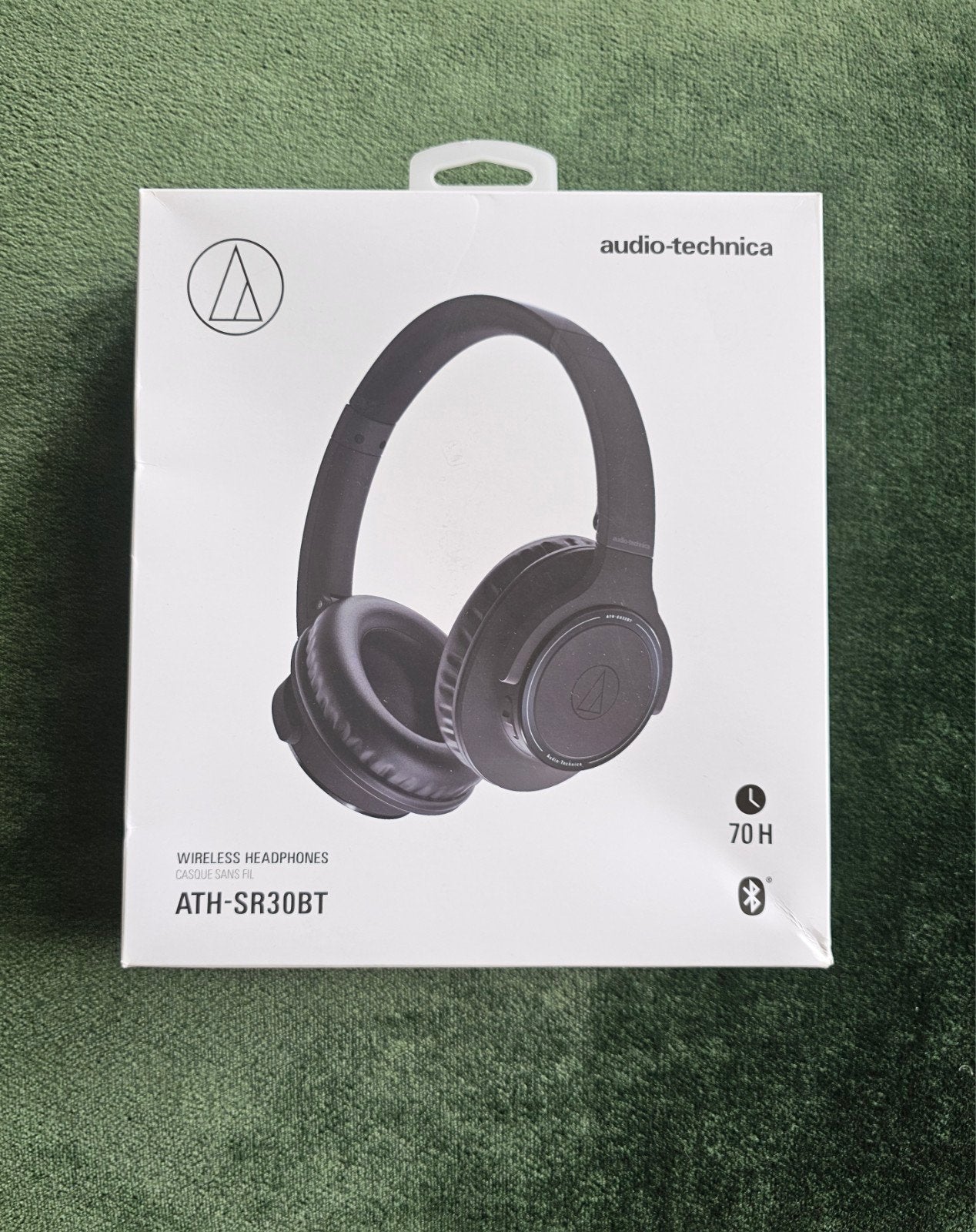 Audio-Technica ATH-SR30BT Wireless Bluetooth Headphones, Gebruikt, On-ear, Ophalen of Verzenden, Draadloos