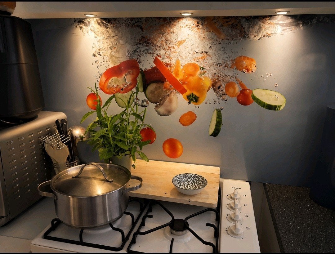 Spatscherm keuken 60 x 120, Huis en Inrichting, Ophalen