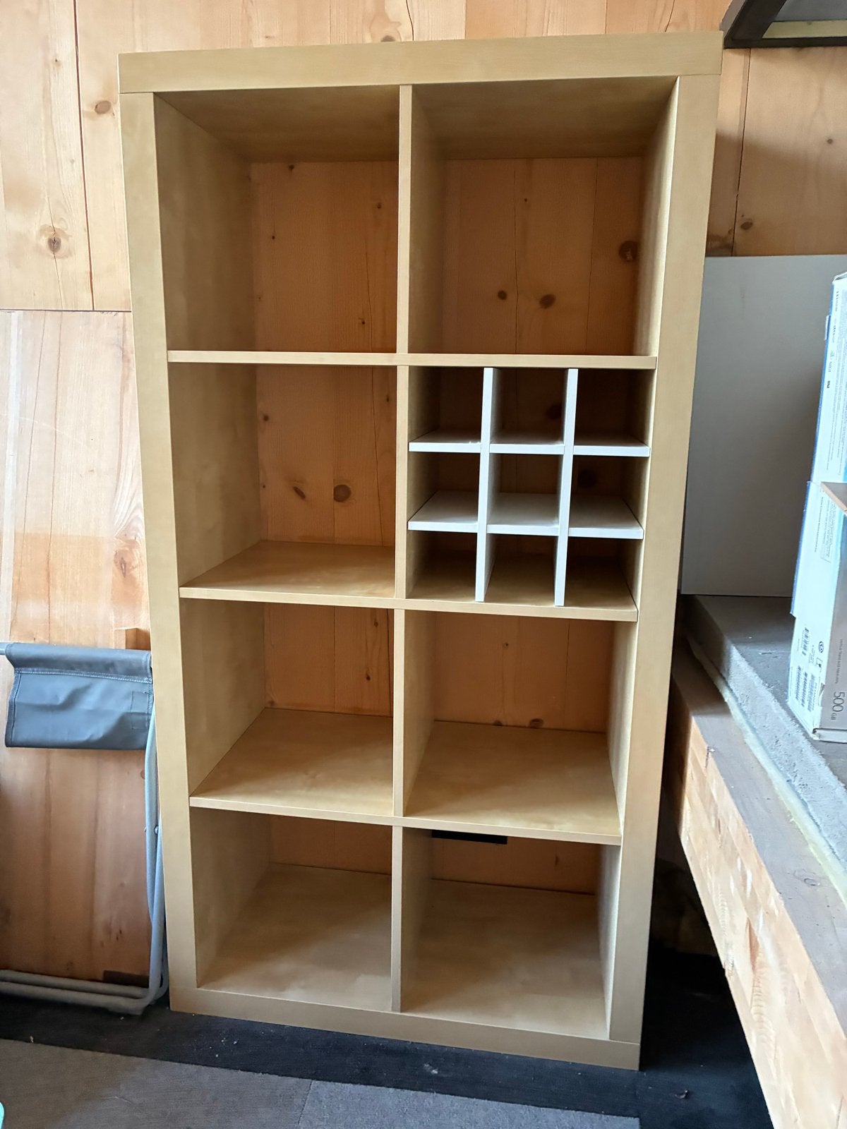 Ikea Kallax 77x147 cm, Ophalen, Met plank(en), Gebruikt, 50 tot 100 cm
