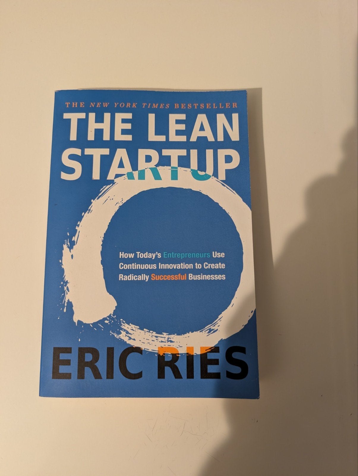 The Lean Startup - Eric Ries (Engels), Ophalen of Verzenden, Zo goed als nieuw, Economie en Marketing, Eric Ries