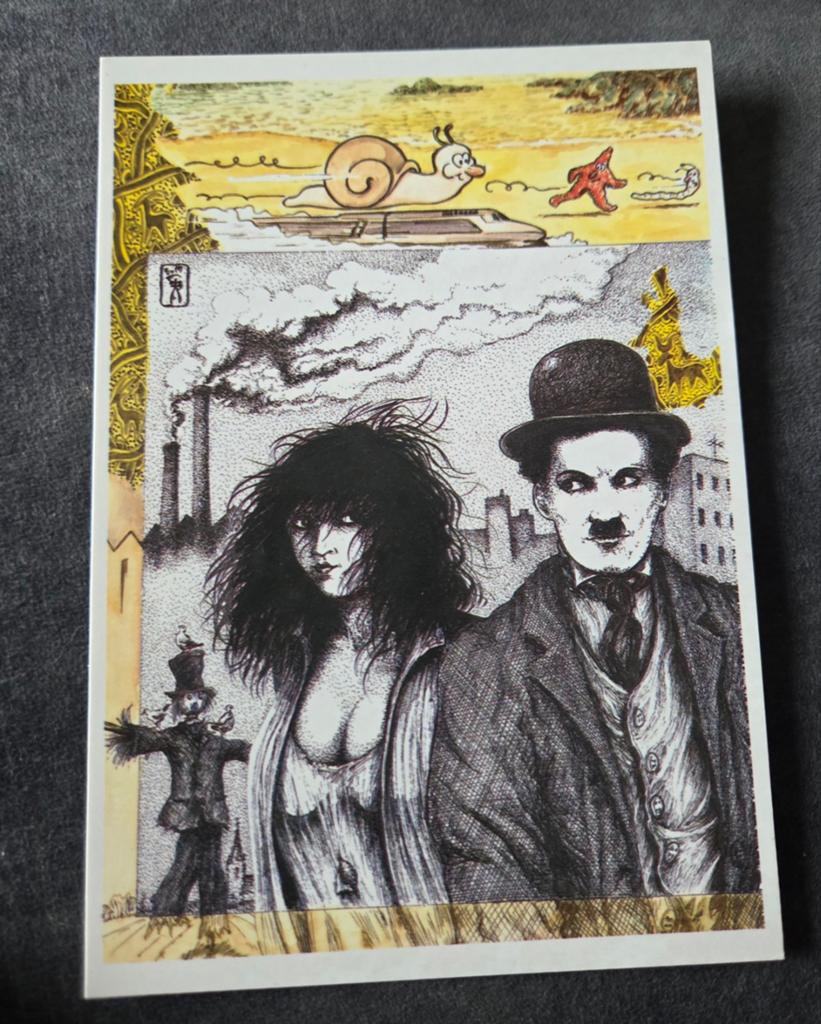 Charlie Chaplin, Verzamelen, Verzenden, Ongelopen, Sterren en Beroemdheden
