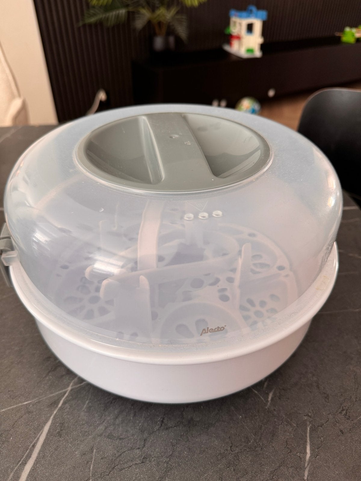 Alecto magnetron sterilisator voor babyflessen, Ophalen of Verzenden, Gebruikt